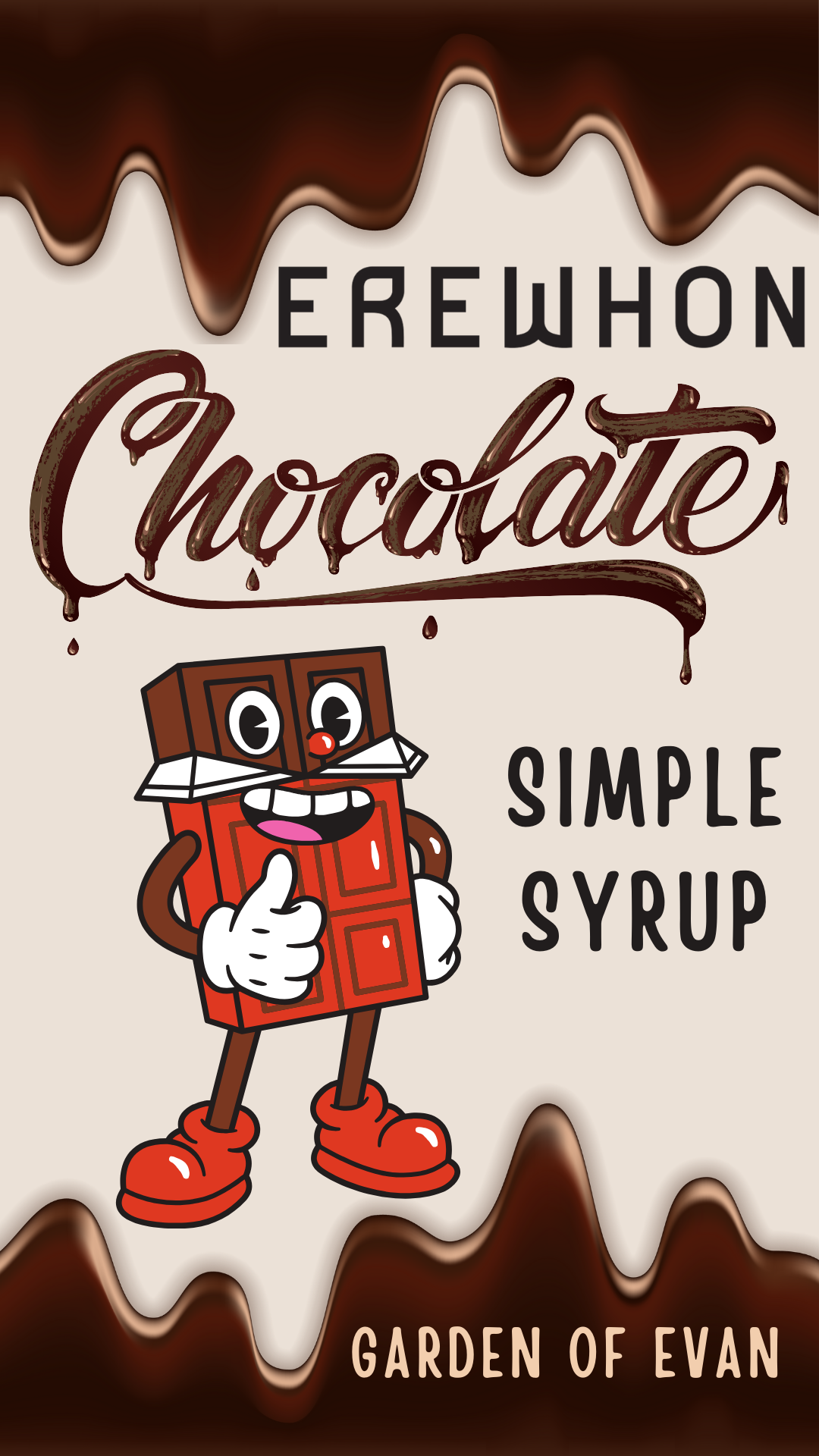 Erewhon Chocolate Simple Syrup